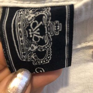 Victory Beckham Rock n Republic White Jeans